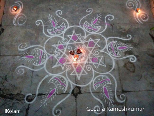 Rangoli: Marhazhi kolam! Rangoli: Marhazhi kolam!