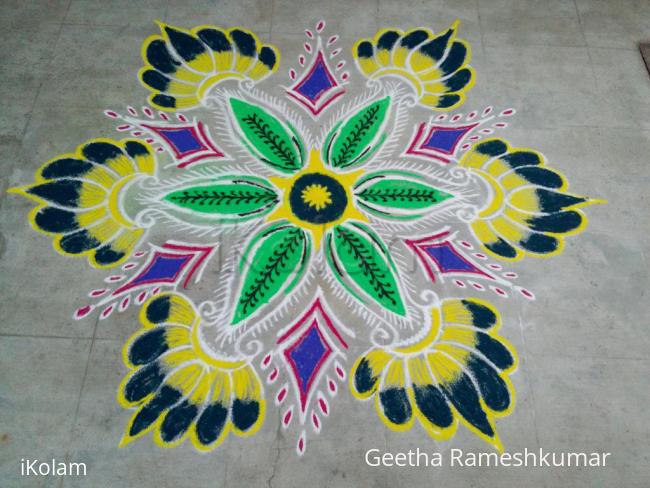 Rangoli: Friday kolam!
