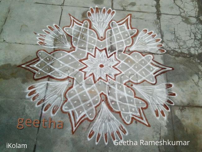 Rangoli: My chikku kolam!