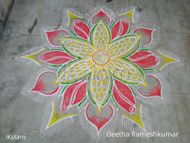 Rangoli: Margazhi kolam_15!