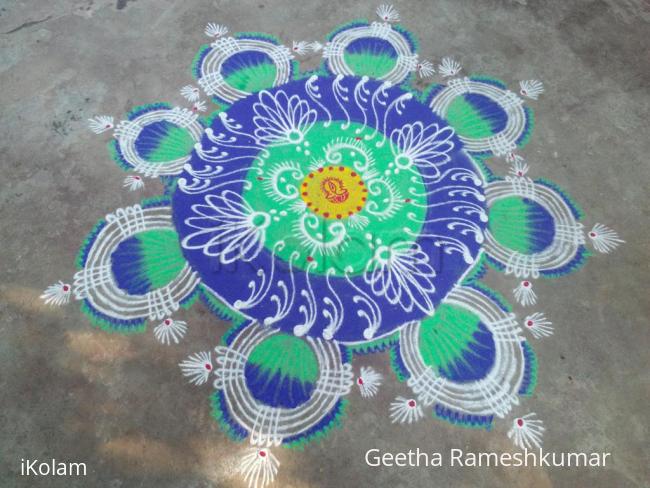 Rangoli: Happy kannum pongal!! Rangoli: Happy kannum pongal!!