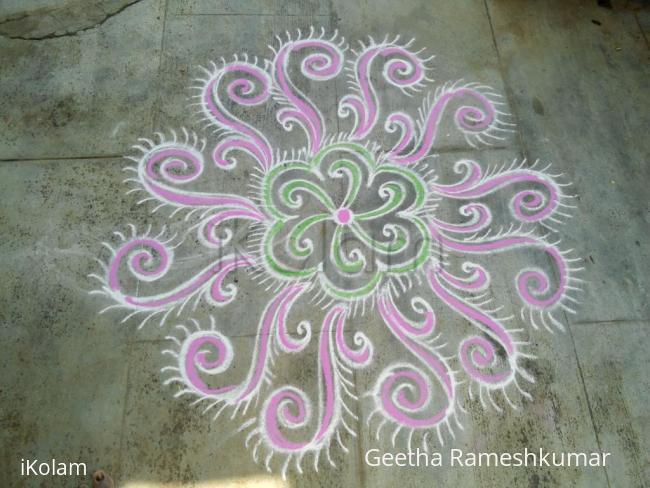 Rangoli: kutty kolam!