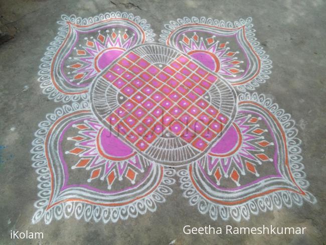 Rangoli: my kolam!