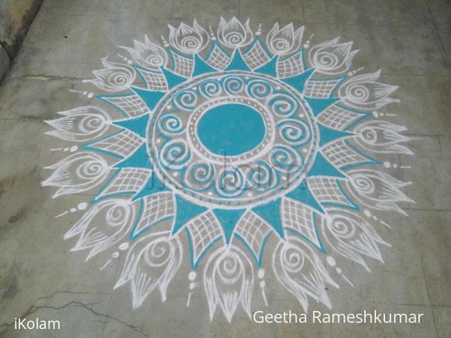 Rangoli: my kolam! Rangoli: my kolam!