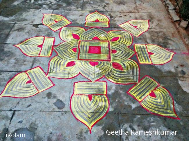 Rangoli: My daily kolam!