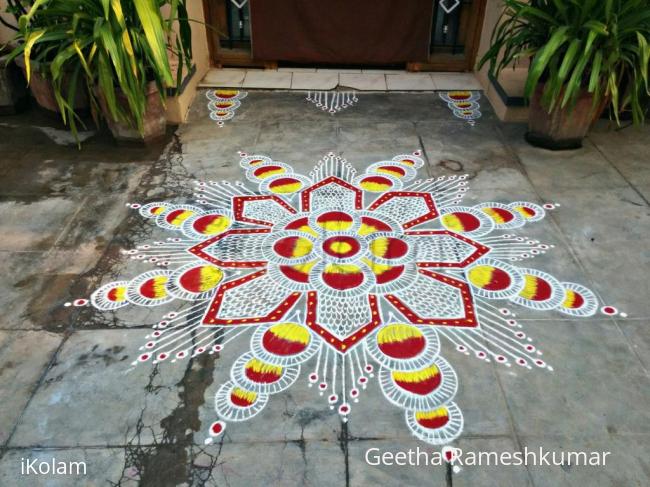 Rangoli: Margazhi kolam 25!