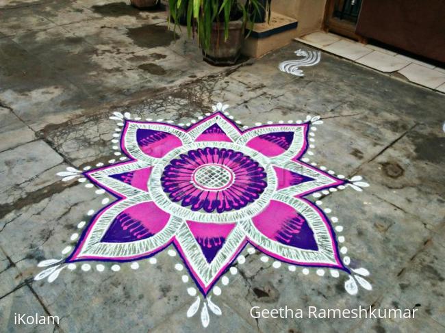 Rangoli: Happy kaanum pongal! Rangoli: Happy kaanum pongal!