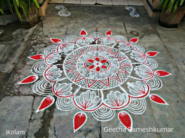 Rangoli: My daily kolam!