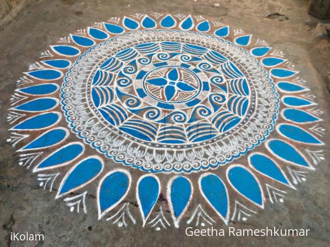 Rangoli: My daily kolam!