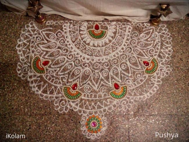 Rangoli: Kolam for golu