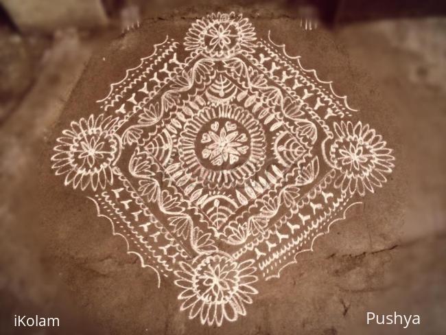 Rangoli: Margazhi kolam 