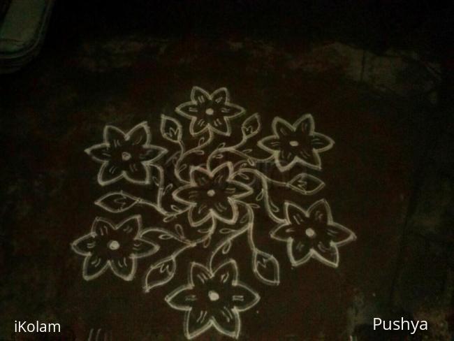 Rangoli: marghazhi kolam