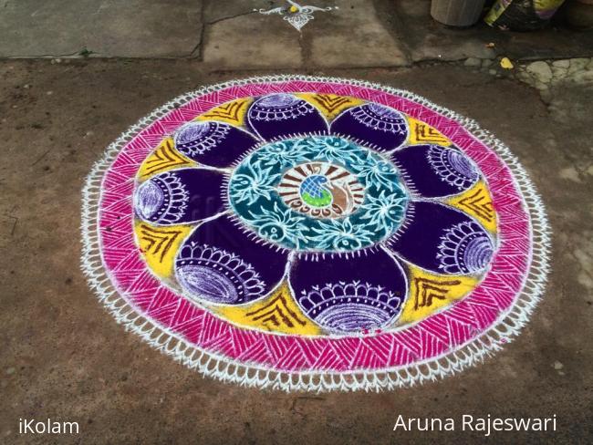 Rangoli: new year rangoli