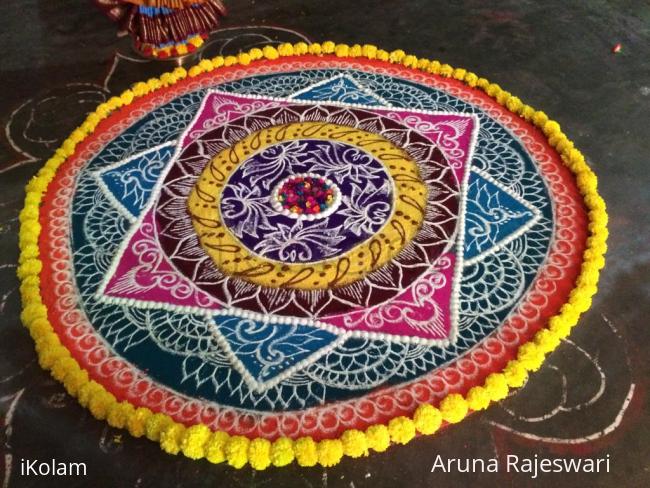 Rangoli: panguni uttiram rangoli