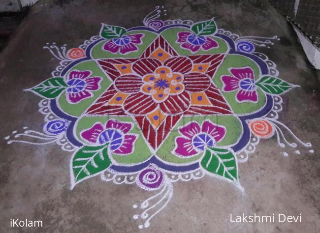 Rangoli: colourful rangoli