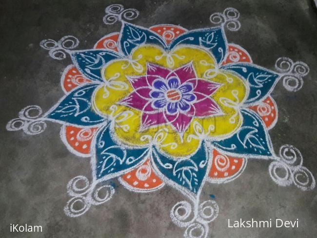 Rangoli: free hand rangoli