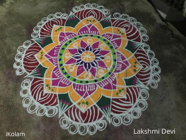 Rangoli: colourful rangoli