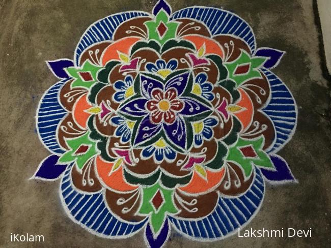 Rangoli: margazhi rangoli