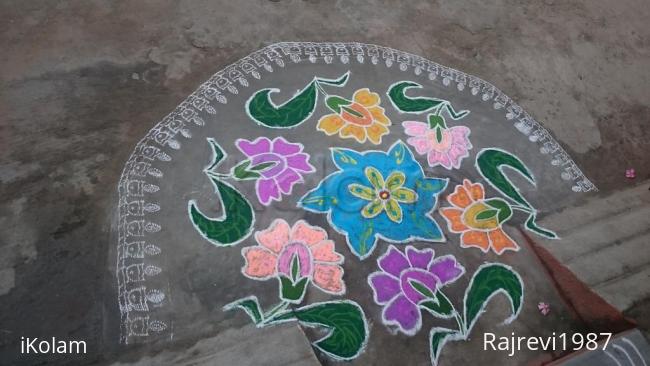 Rangoli: Margazhi kolam 