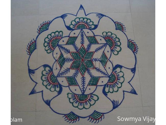 Rangoli: Margazhi Kolam-8