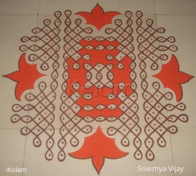 Rangoli: Margazhi Kolam-2 Rangoli: Margazhi Kolam-2