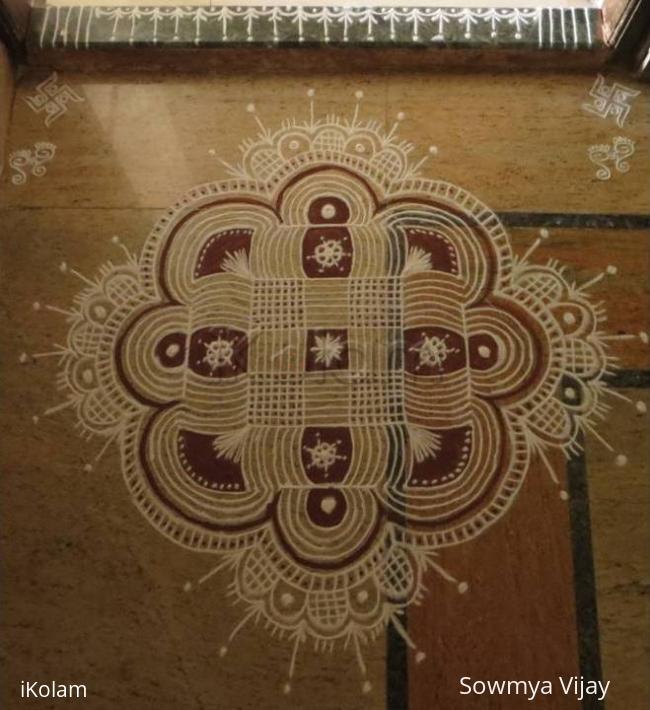 Rangoli: Bhogi and Margazhi Kolam-30 Rangoli: Bhogi and Margazhi Kolam-30