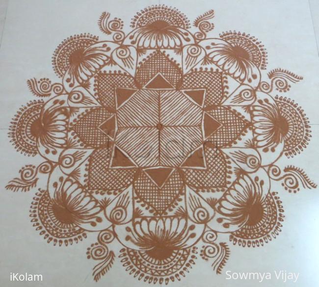 Rangoli: Margazhi Kolam Day 24