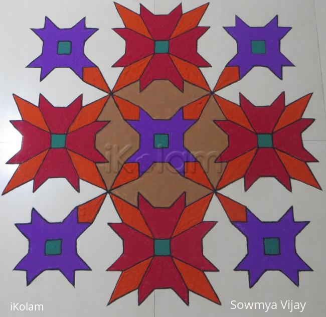 Rangoli: Margazhi Kolam Day 29 Happy Bhogi