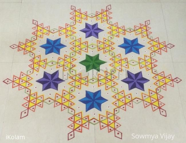 Rangoli: Margazhi Kolam 15