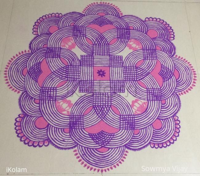 Rangoli: Margazhi Kolam Day 21