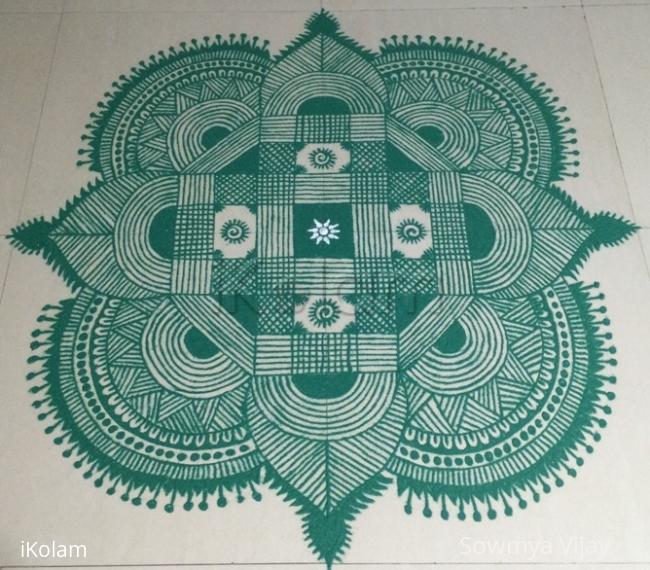 Rangoli: Margazhi Kolam Day 27