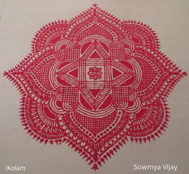 Rangoli: Navarathri Day 1 2015