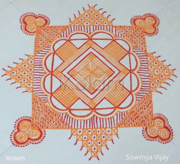 Rangoli: Margazhi Kolam-23