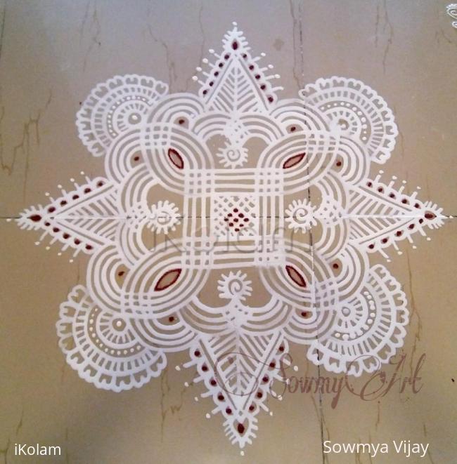 Rangoli: Navrathri kolam Day 10 vijayadasami kolam Rangoli: Navrathri kolam Day 10 vijayadasami kolam