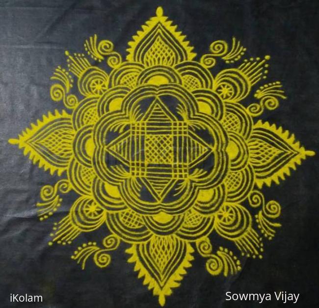 Rangoli: Navarathri Day 3 2015