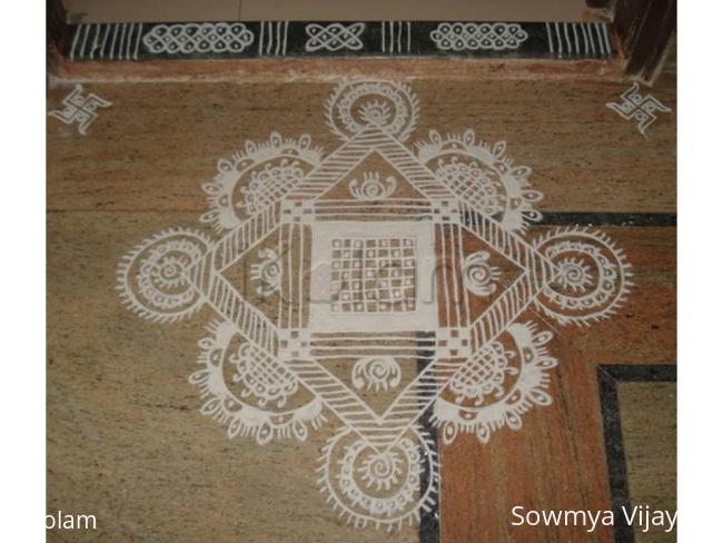 Rangoli: Happy Navarathri 2012 Rangoli: Happy Navarathri 2012