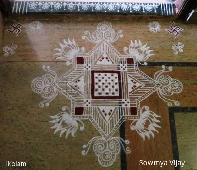 Rangoli: Friday Kolam -3