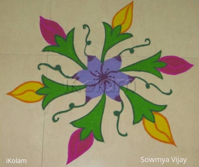 Rangoli: Lets get growing -iKolam Garden Rangoli: Lets get growing -iKolam Garden