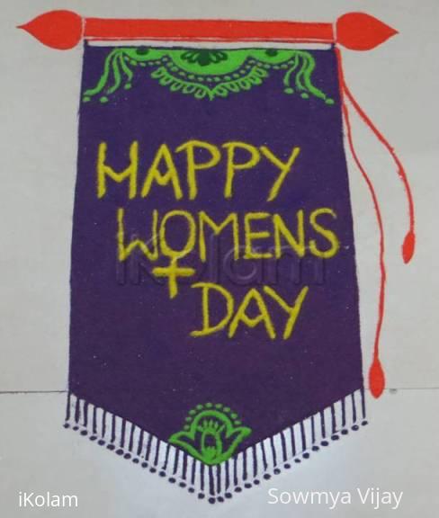Rangoli: Happy International Women's Day