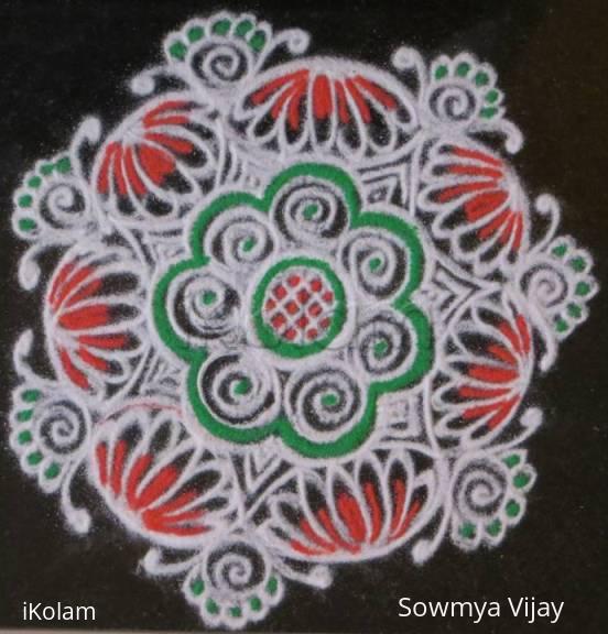 Rangoli: Free Hand Design-Beginner Rangoli: Free Hand Design-Beginner