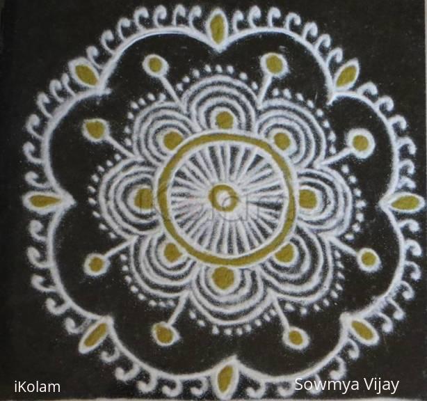 Rangoli: Free Hand Design-Beginner