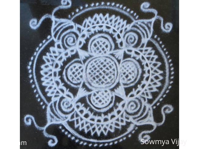 Rangoli: Free Hand Design-Beginner