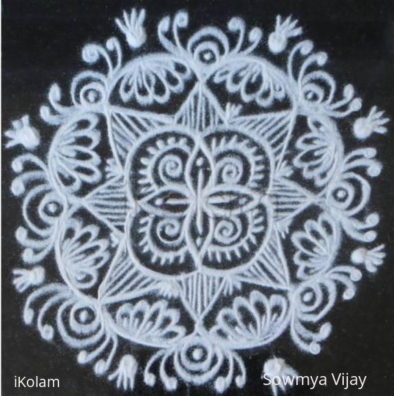 Rangoli: Free Hand Design-Beginner