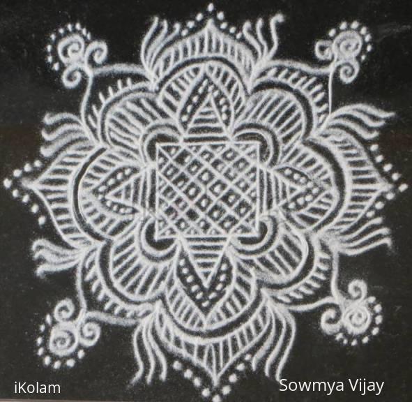 Rangoli: Free Hand Design-Small kolams