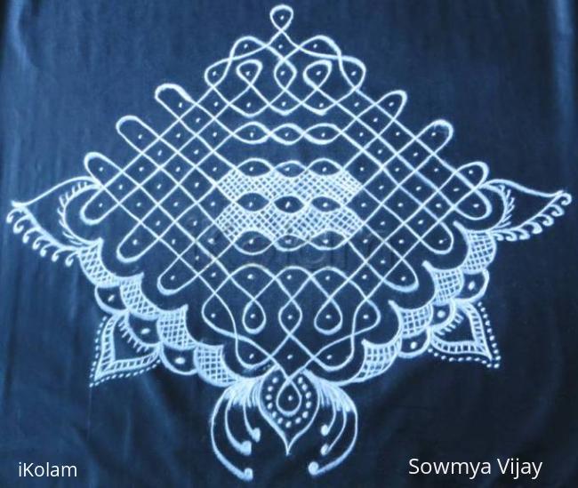 Rangoli: Dotted Kolam