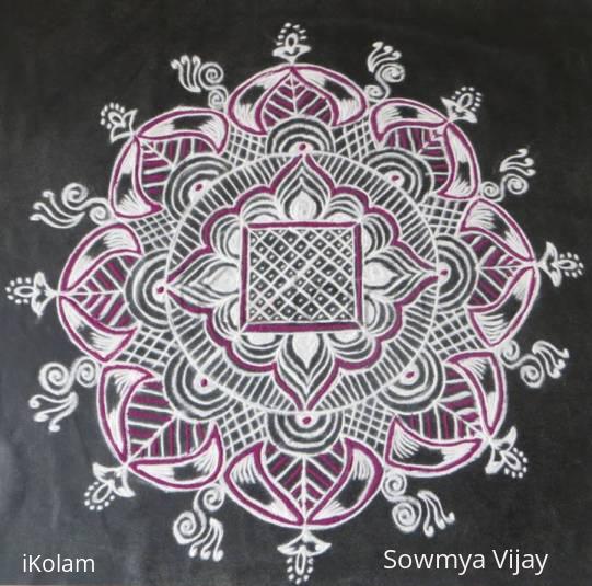 Rangoli: Padikolam -Aadi special -6