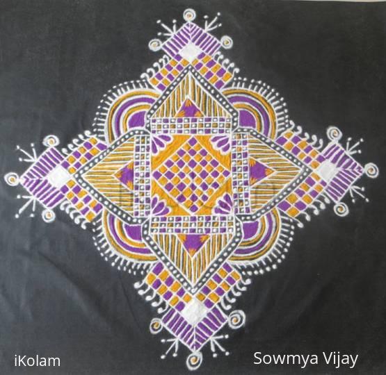 Rangoli: Padikolam -Aavani avittam special Rangoli: Padikolam -Aavani avittam special