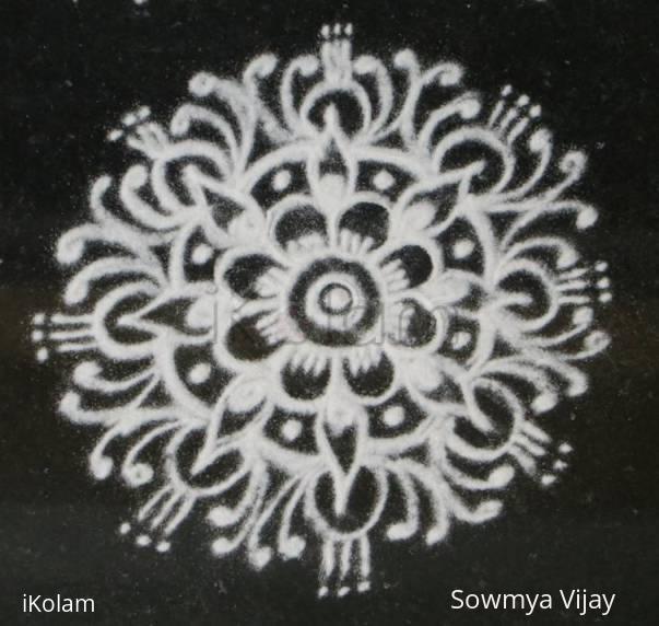 Rangoli: Free hand Design -small kolams