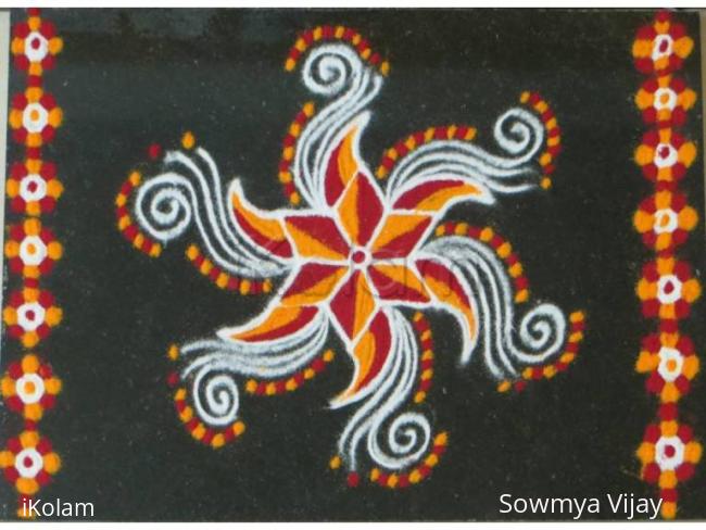 Rangoli: Happy Karthigai Rangoli: Happy Karthigai