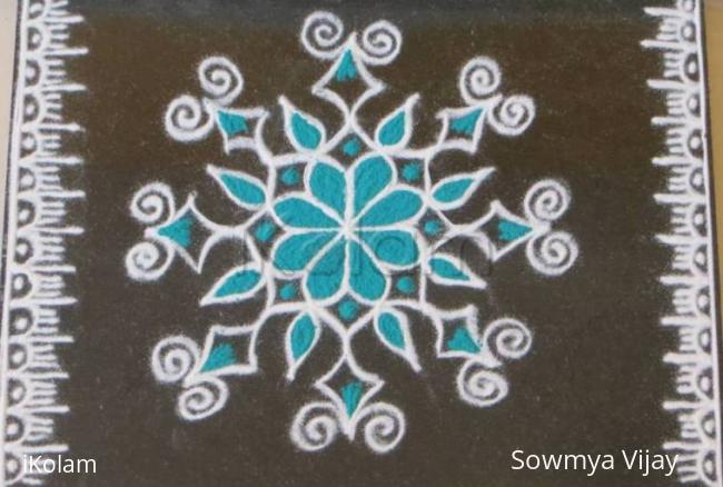 Rangoli: Free hand Design -small kolams
